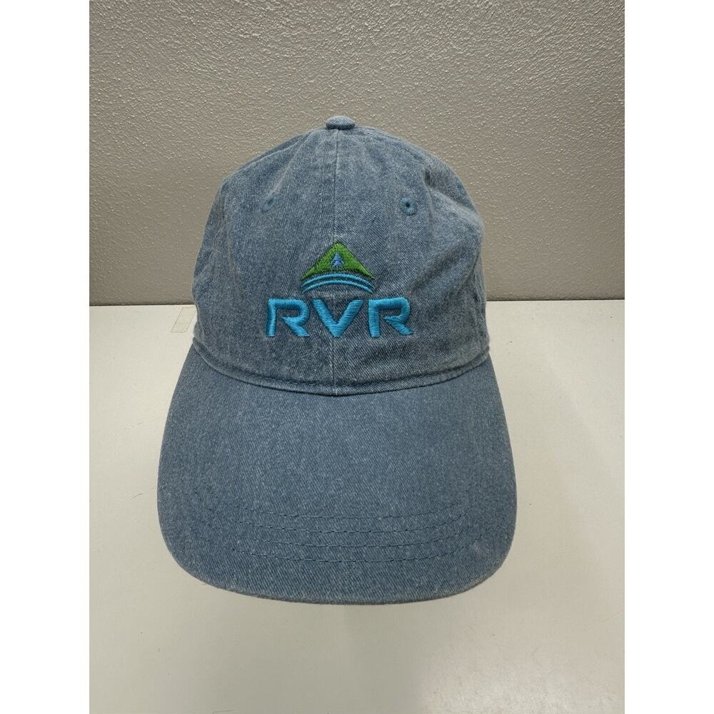 Authentic Pigment Baseball Hat Blue River Valley Ranch RVR Maryland Adjustable